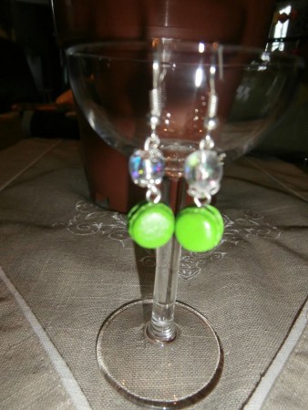 Macarons verts anis