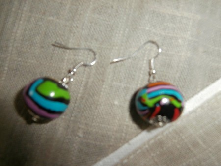 Boules multicolores